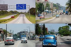 13 Cuba - Havana - Highway and Streets On Way From Airport To Havana